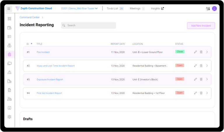 incident-reports - Zepth